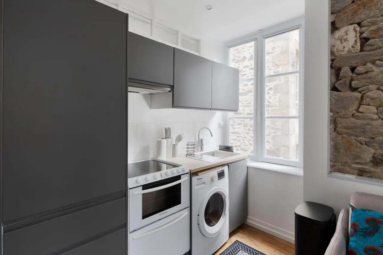 Le Brasier - Petit Cocon dans l'Intra Muros Saint-Malo Appartement